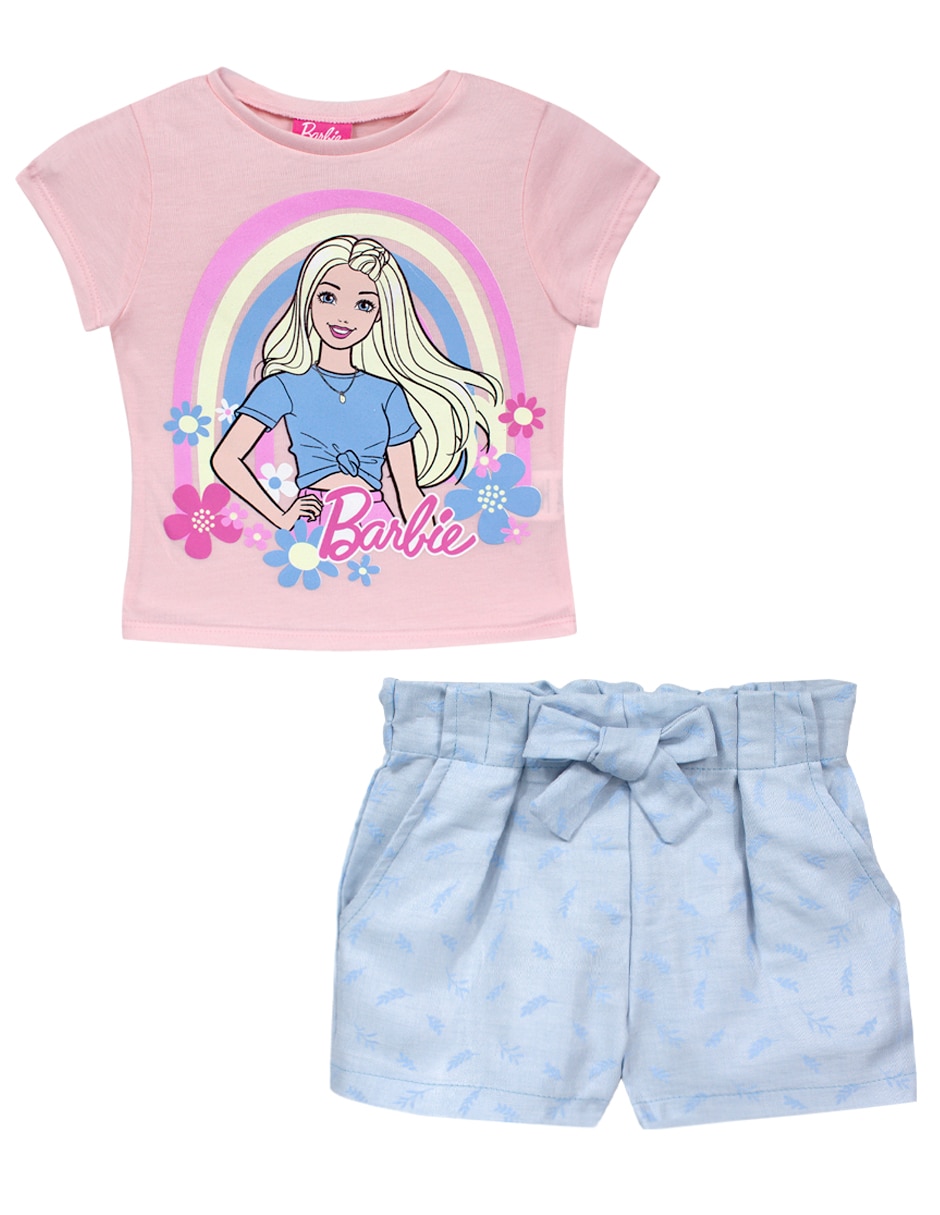 Conjunto barbie para niña