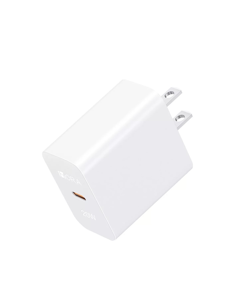 Cargador pared Lightning + USB tipo C 20 W 2
