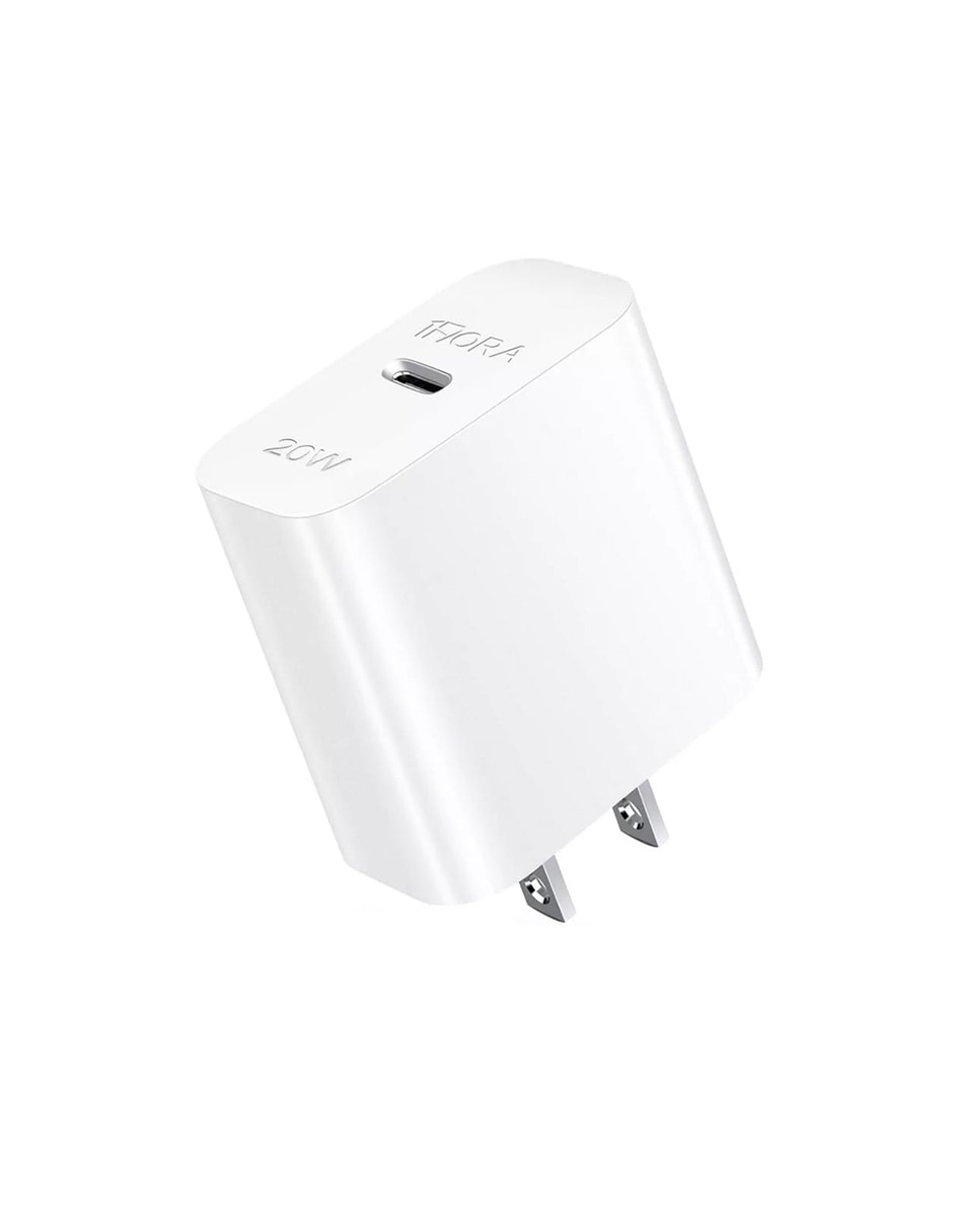 Cargador pared Lightning + USB tipo C 20 W 3