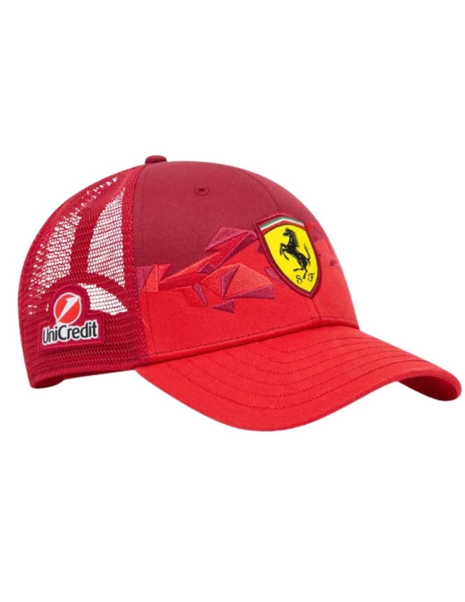 Gorra con visera curva para Motorsport Ferrari F1 2025 No aplica Scuderia ferrari para Unisex 2