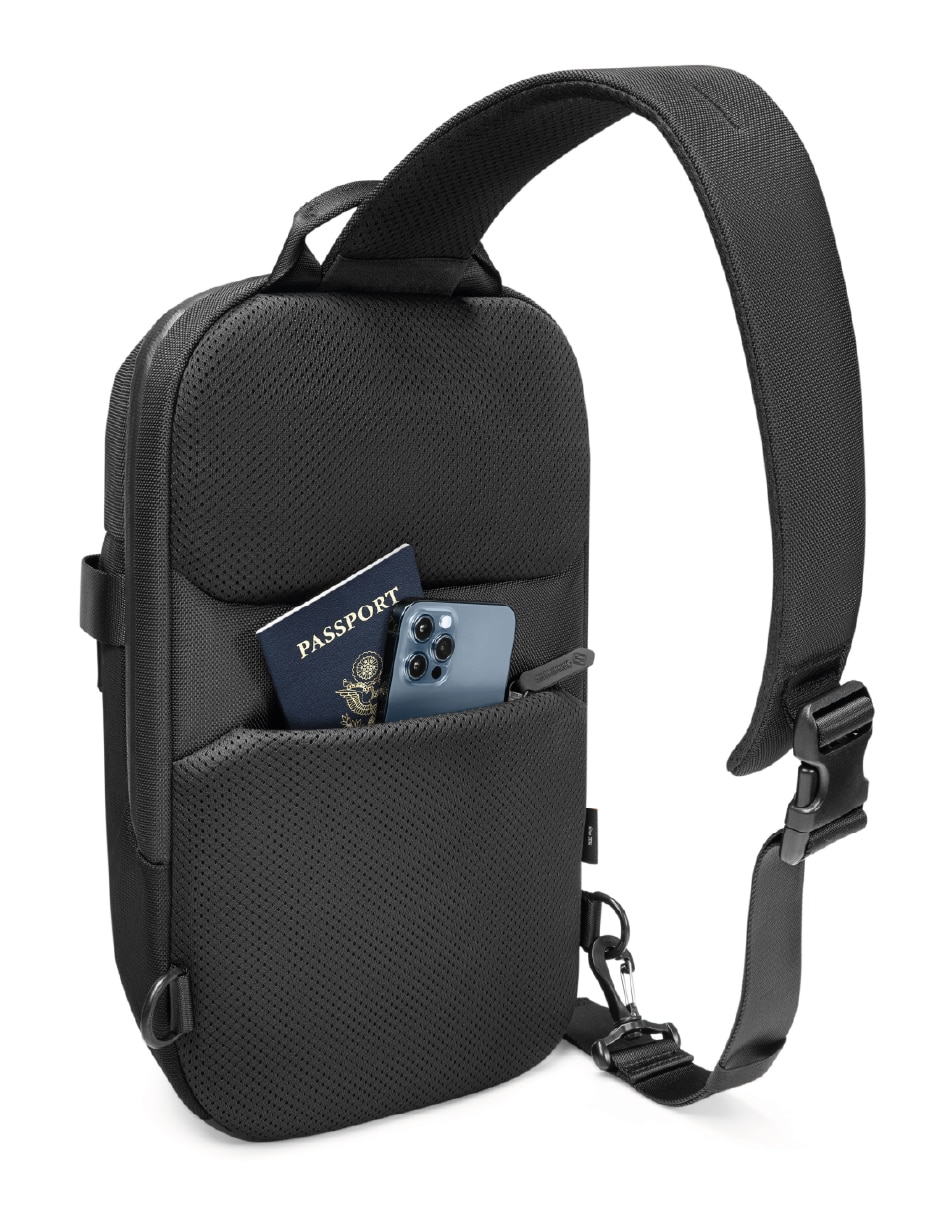 Mochila bandolera impermeable unisex 4
