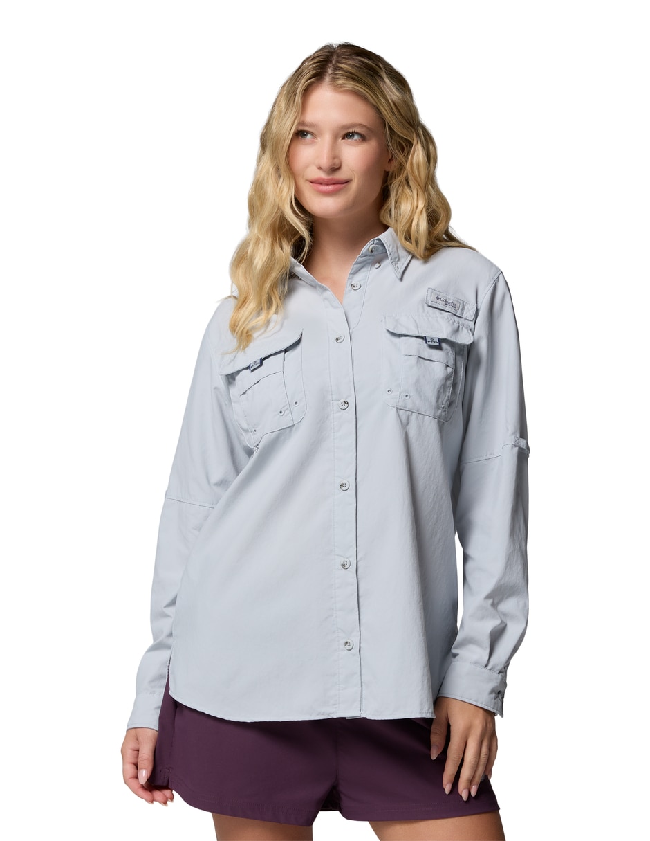 Camisa deportiva para pesca para mujer