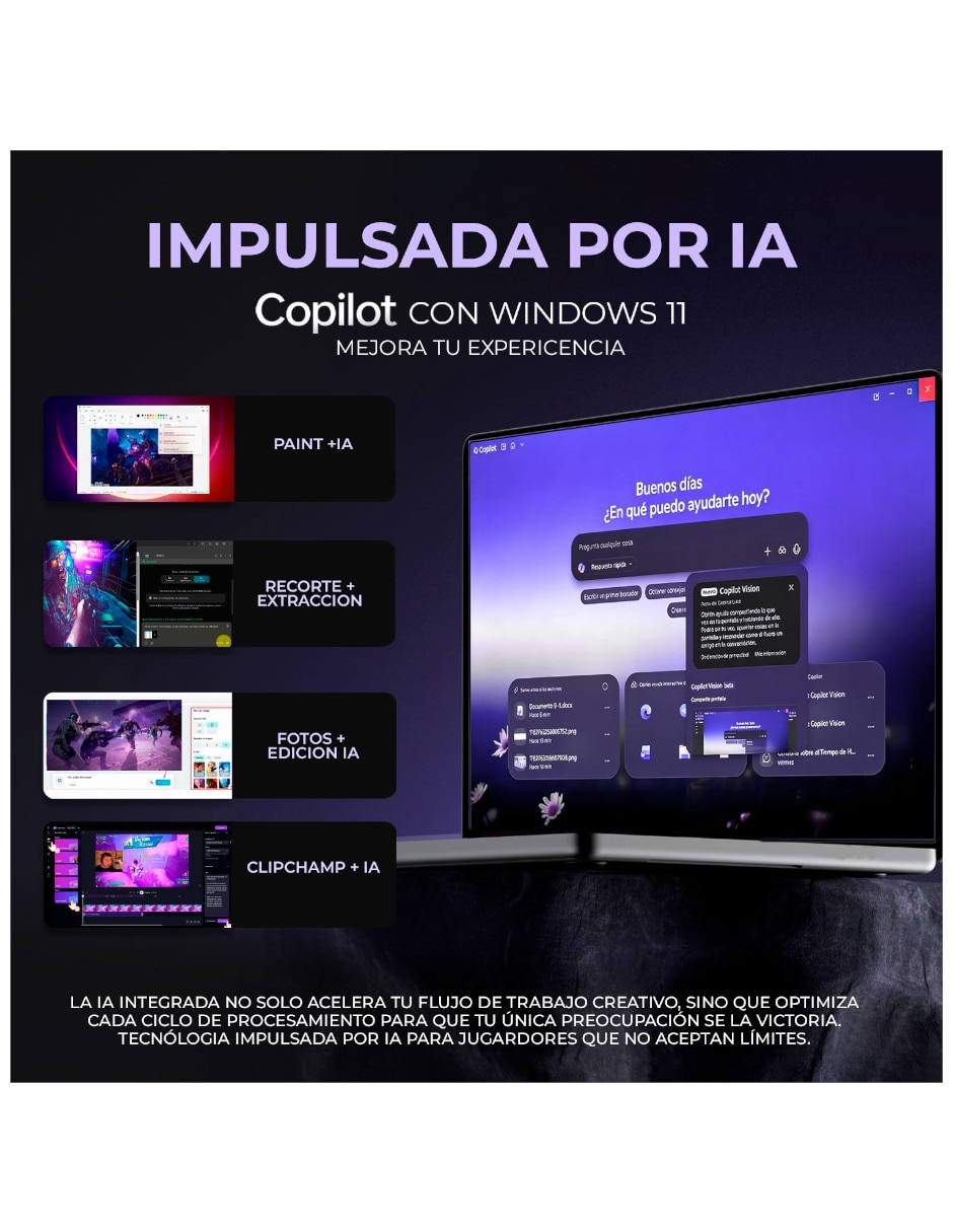 Laptop gamer No D8WFKG-015U 16 pulgadas QHD+ AMD Ryzen 9 NVIDIA GeForce RTX 5060 32 GB RAM No aplica 1 TB 9
