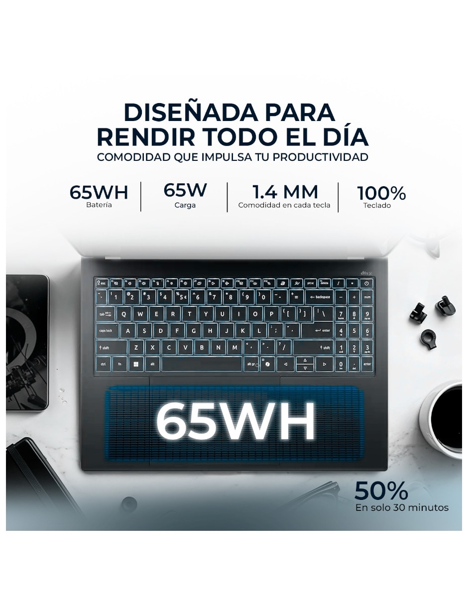 Laptop touch NX.JY5AA.001 16 pulgadas WUXGA AMD Ryzen AI 9 Integradas 32 GB RAM 1 TB 7