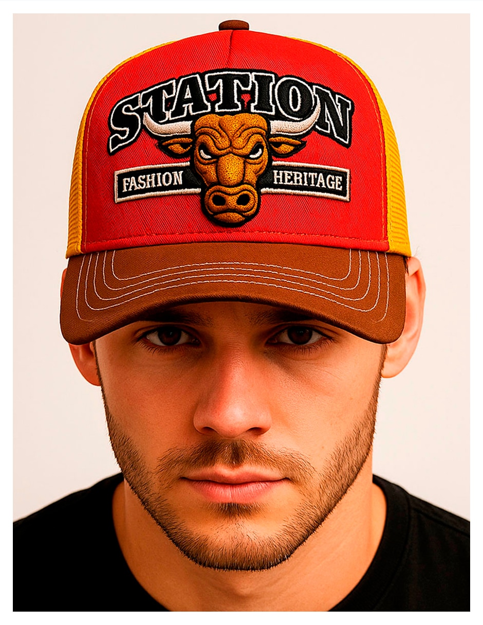 Gorra visera curva snapback casual para hombre 5
