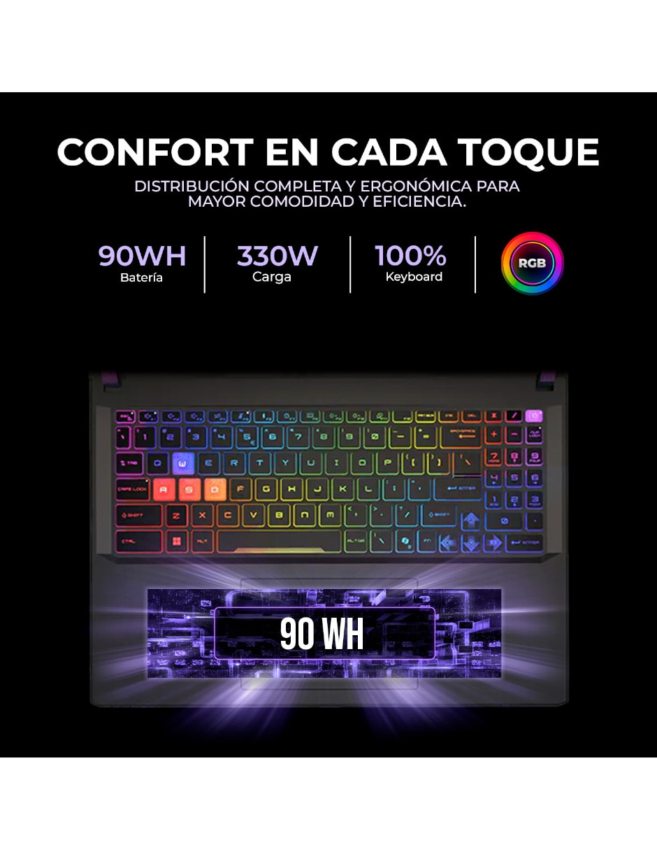 Laptop gamer No VECTOR16HXA2275 16 pulgadas Full HD+ Intel core ultra 7 NVIDIA GeForce RTX 5070 Ti 16 GB RAM No aplica 1 TB 3