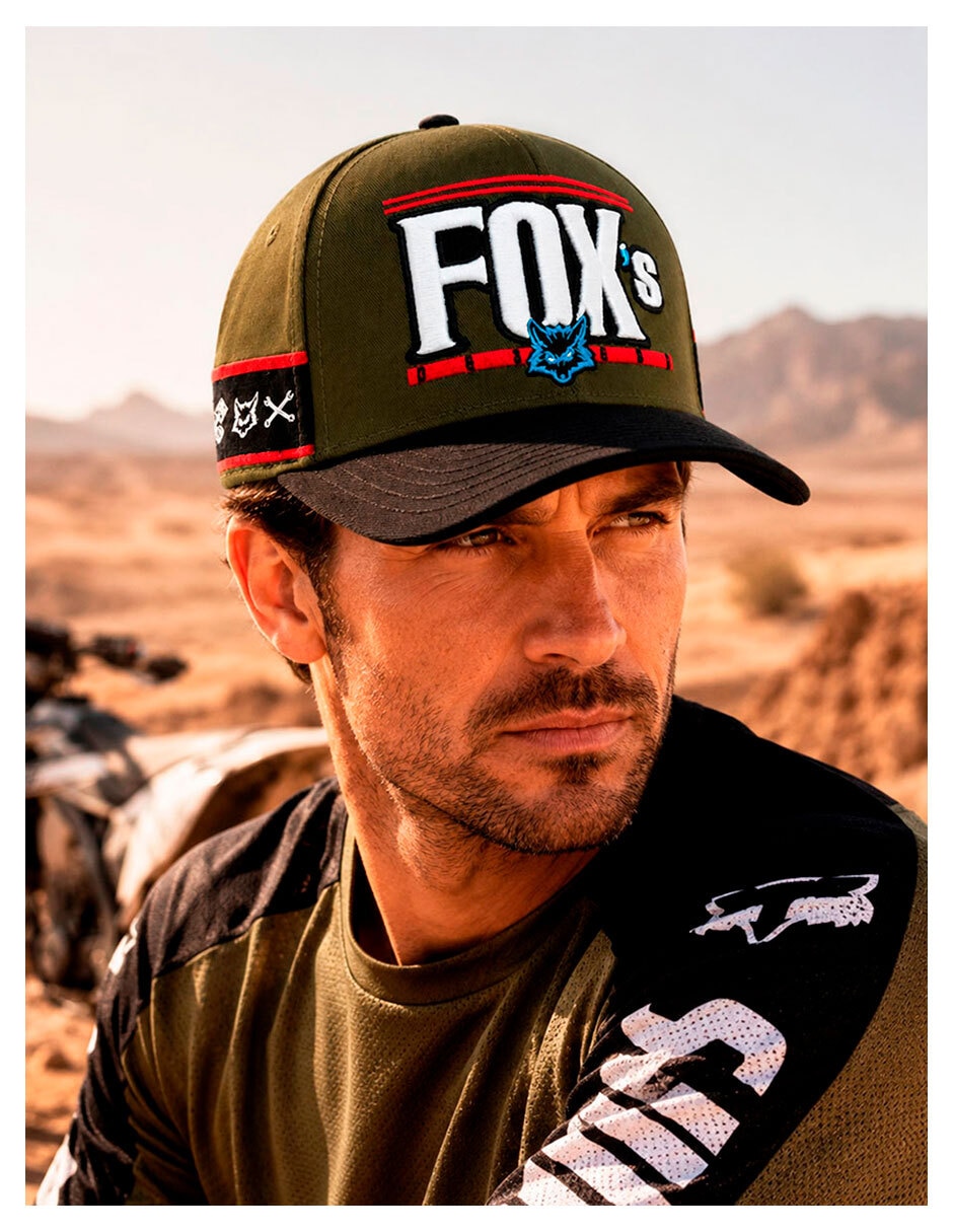 Gorra visera curva snapback para ciclismo de montaña para hombre 2