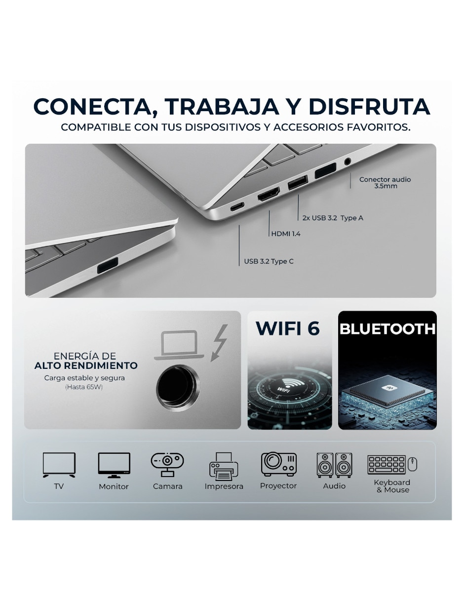 Laptop 82X700KEUS 15.6 pulgadas Full HD Intel Core i5 Integradas 16 GB RAM 256 GB 5