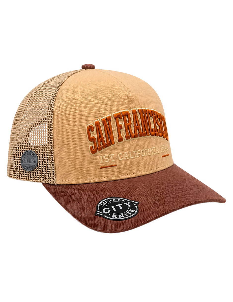 Gorra visera curva snapback casual para hombre