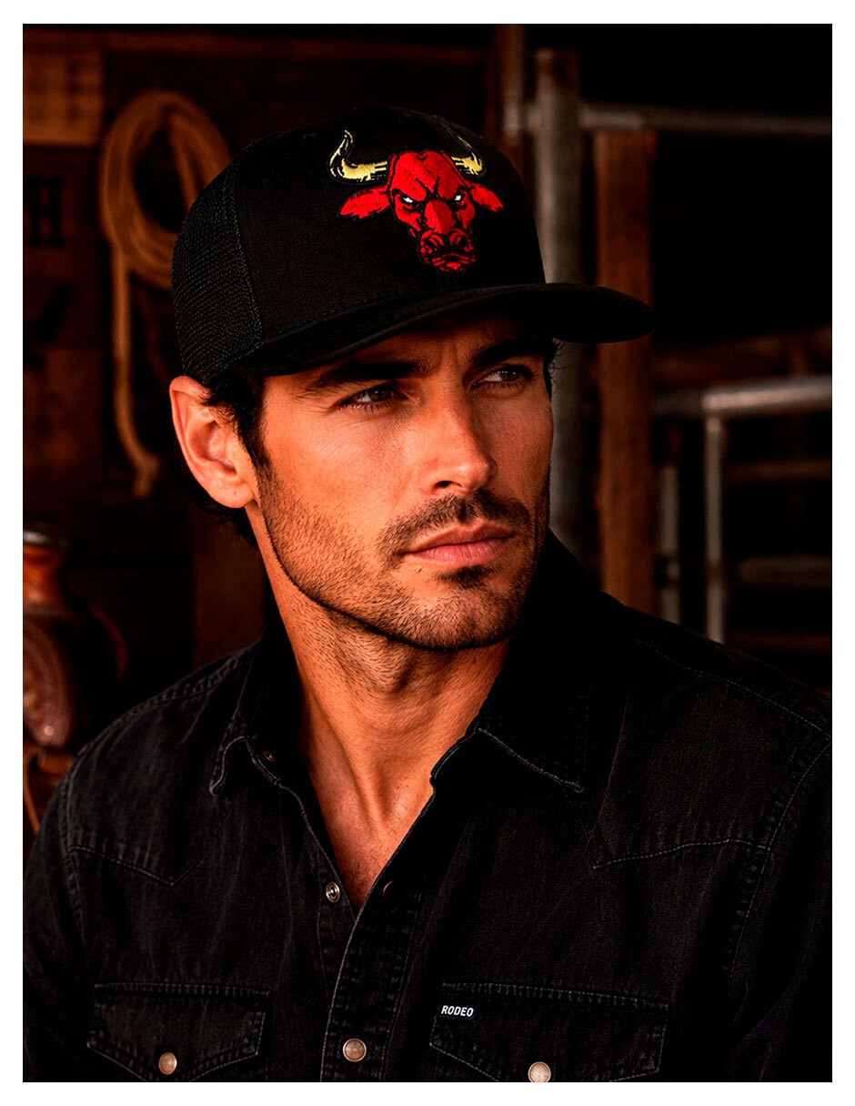 Gorra visera curva snapback casual para hombre 6