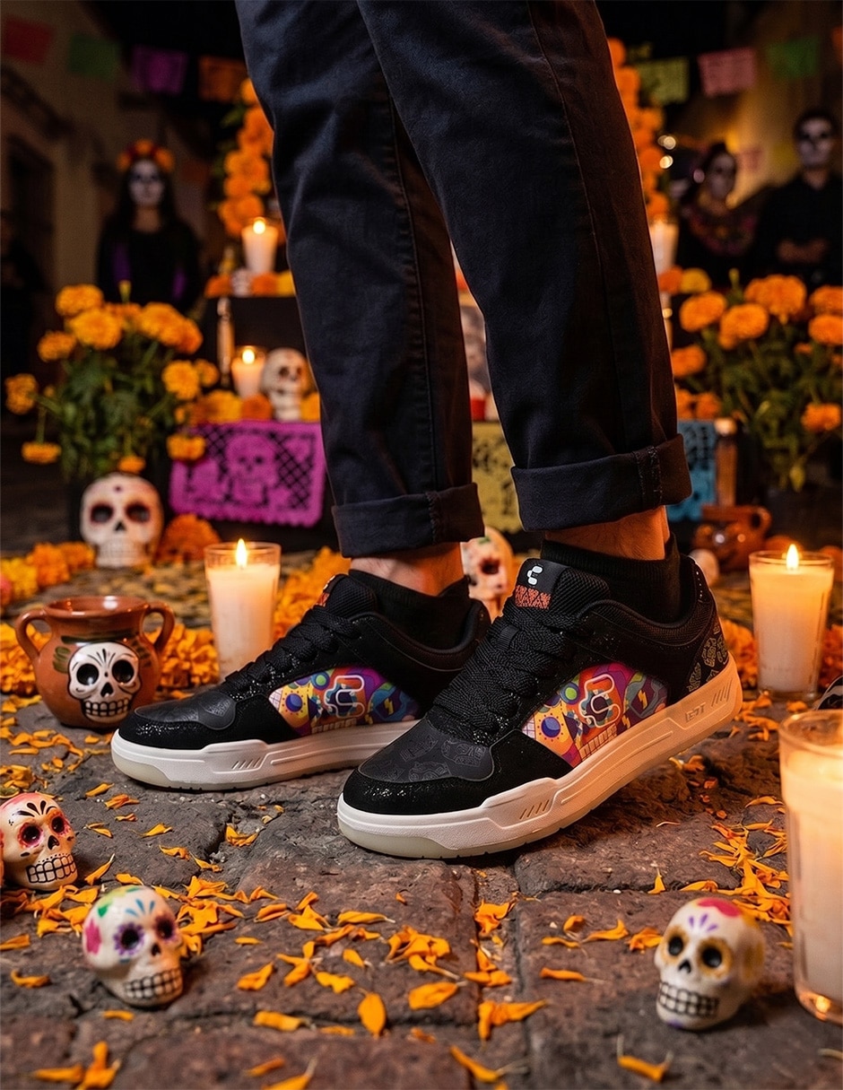 Tenis de piel trendy para hombre 5