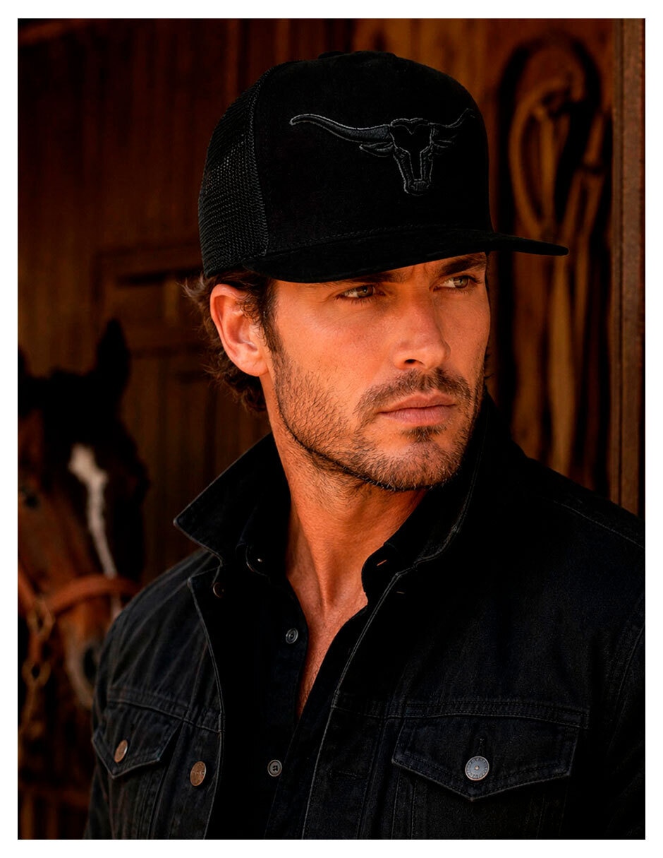 Gorra visera curva snapback casual para hombre 2
