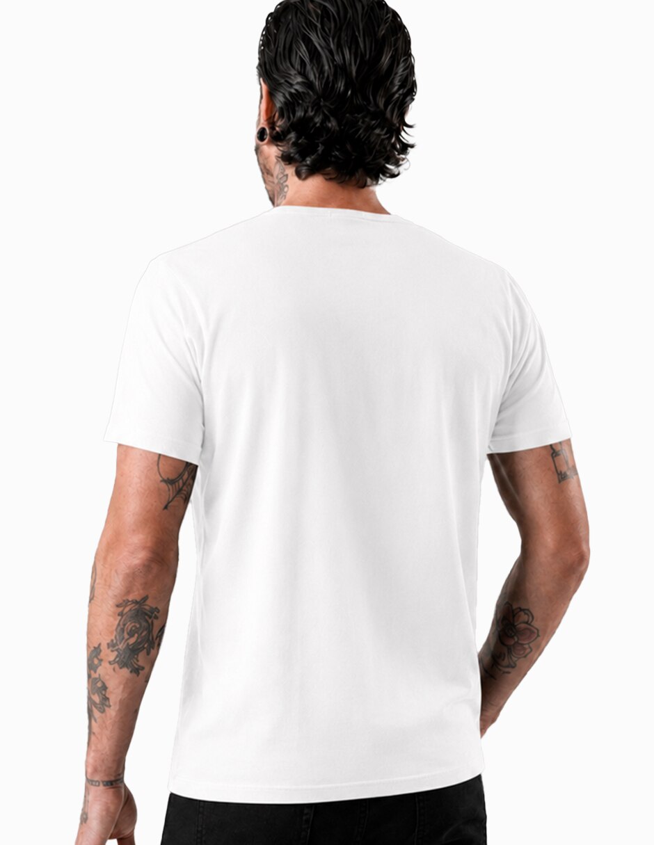 Camiseta cuello redondo para hombre 4