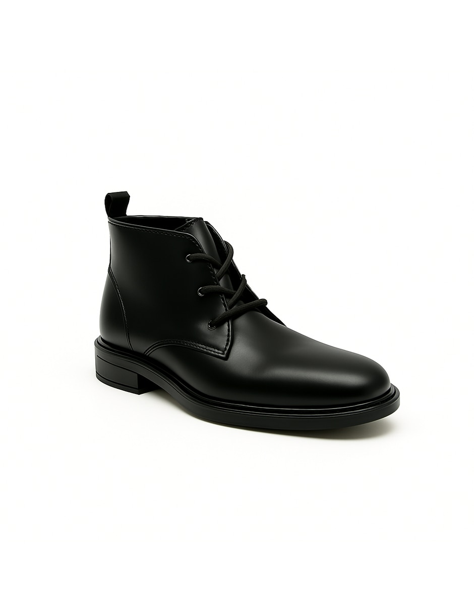 Bota de piel para hombre