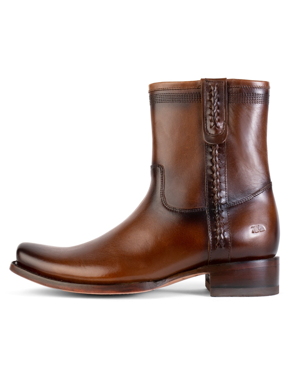 Bota siete leguas horma dubai de piel para hombre