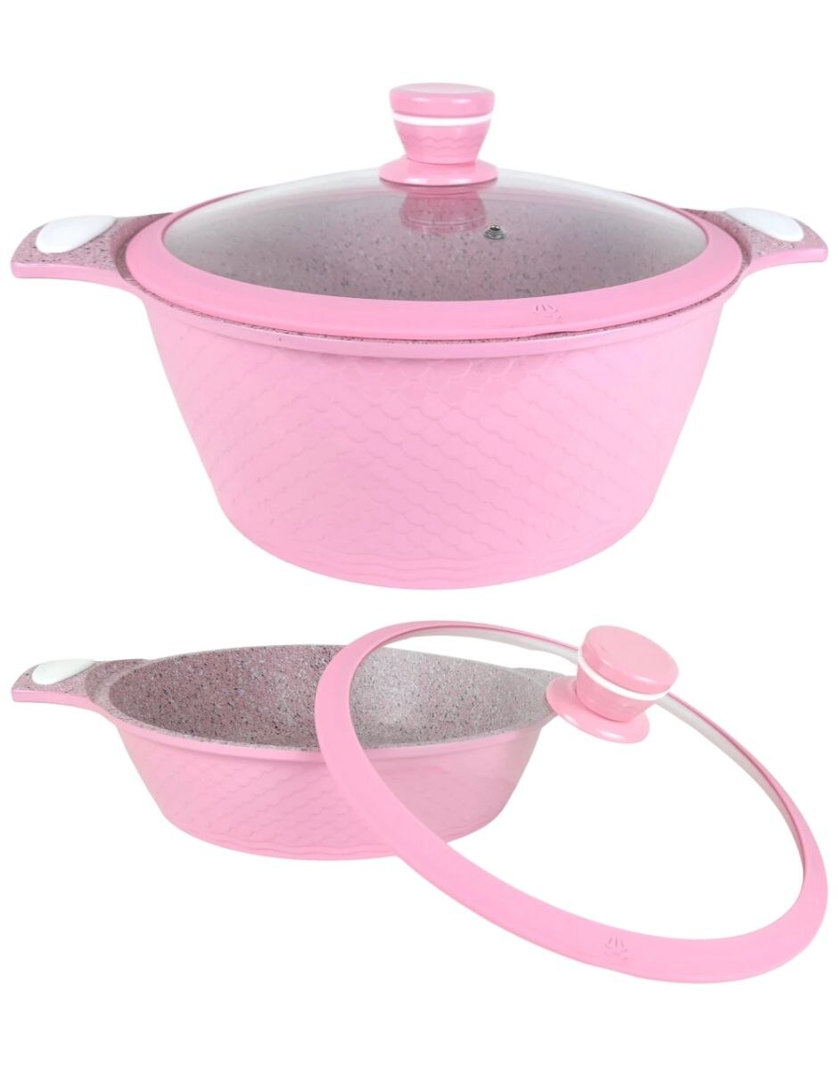 Batería de cocina Sirena de Aluminio fundido antiadherente Cerámica 8 piezas 2
