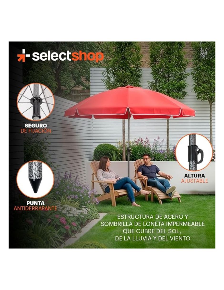 Sombrilla para jardín 4