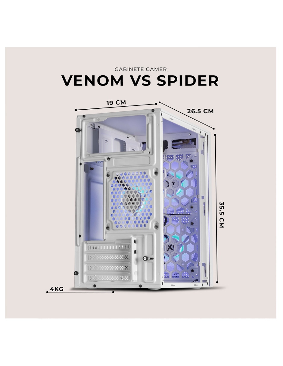 Gabinete venom vs spider 9