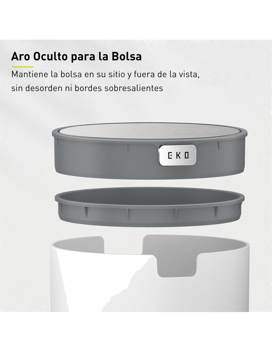 Bote de basura EKO Fandy de Plástico