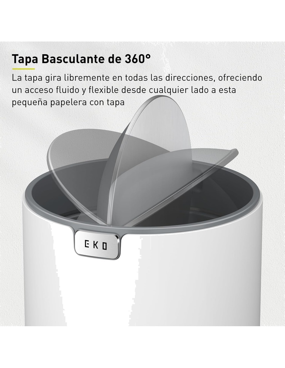 Bote de basura EKO Fandy de Plástico