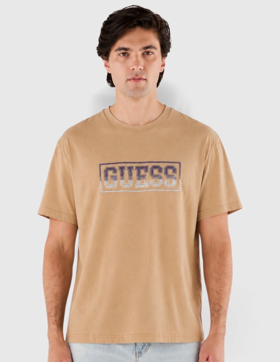 Playera cuello redondo para hombre