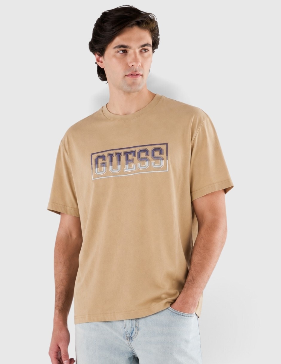 Playera cuello redondo para hombre