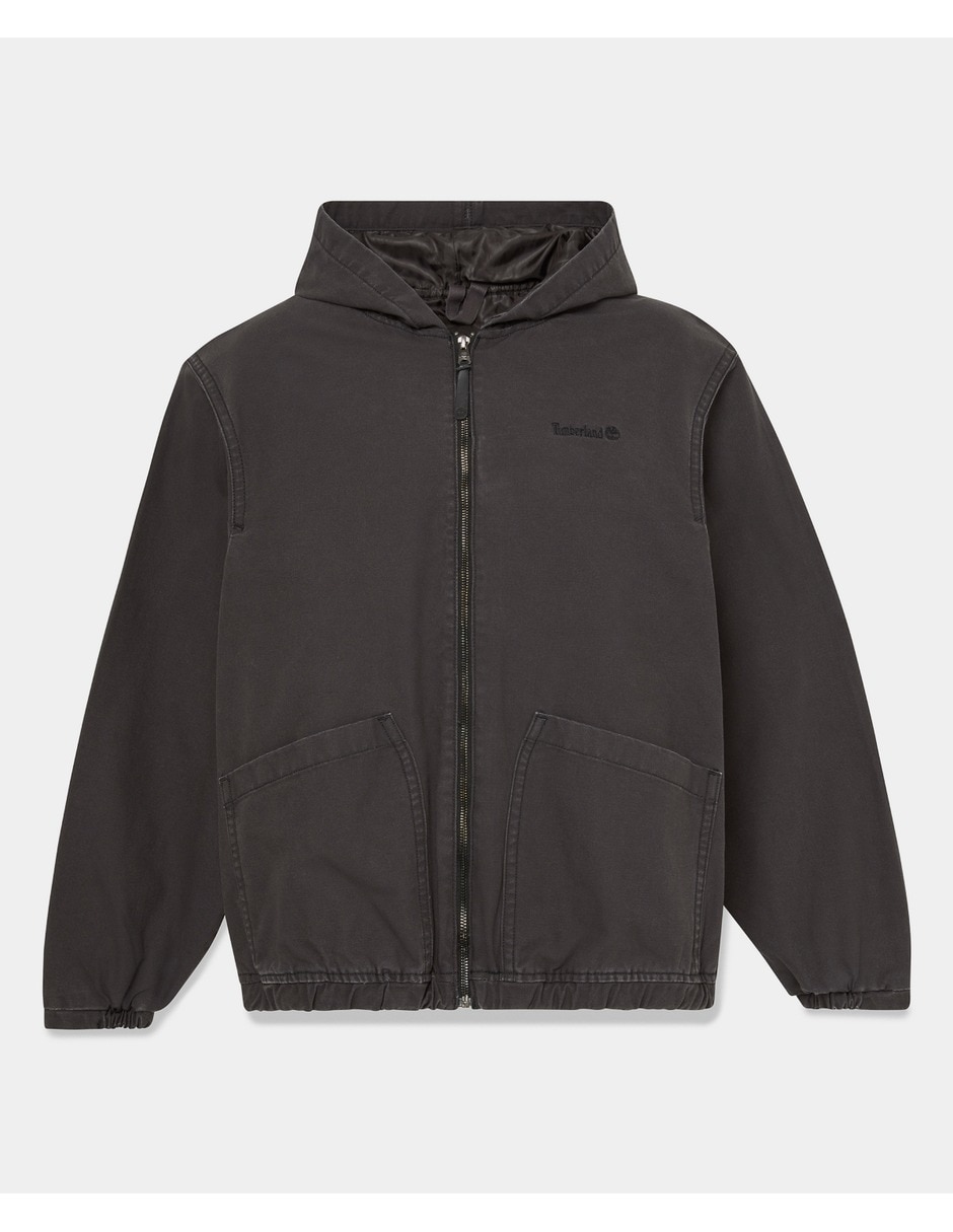 Chamarra bomber timberland de mezclilla para hombre