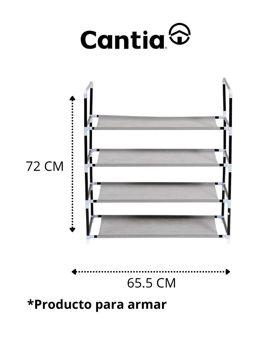 Zapatera Sí Tubular LAGUARDIA para 8 pares de zapatos 4