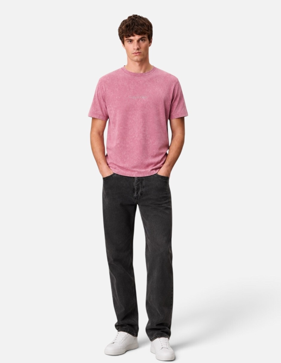 Playera cuello redondo para hombre