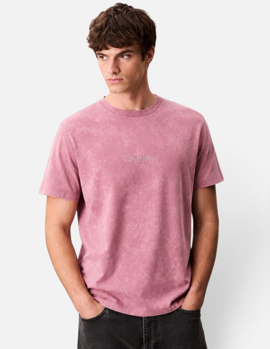 Playera cuello redondo para hombre