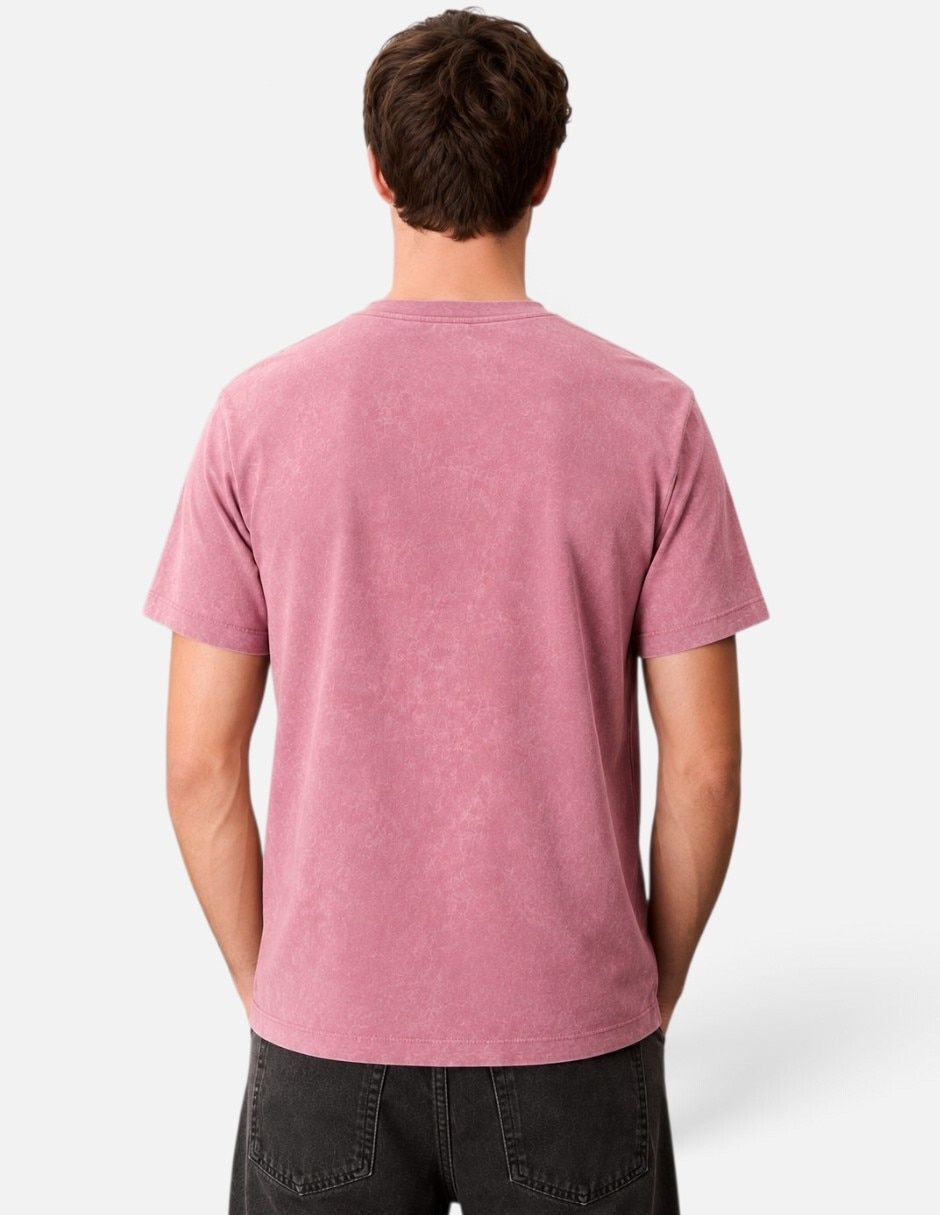 Playera cuello redondo para hombre