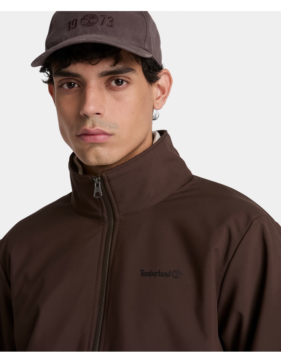 Chamarra casual timberland de mezclilla para hombre