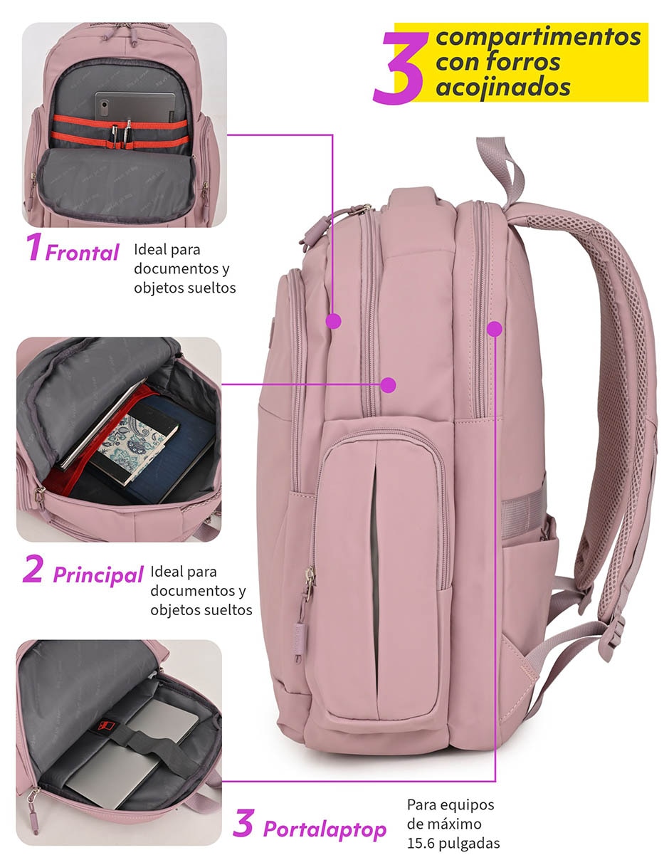 Mochila con portalaptop portalaptop us urban unisex 7