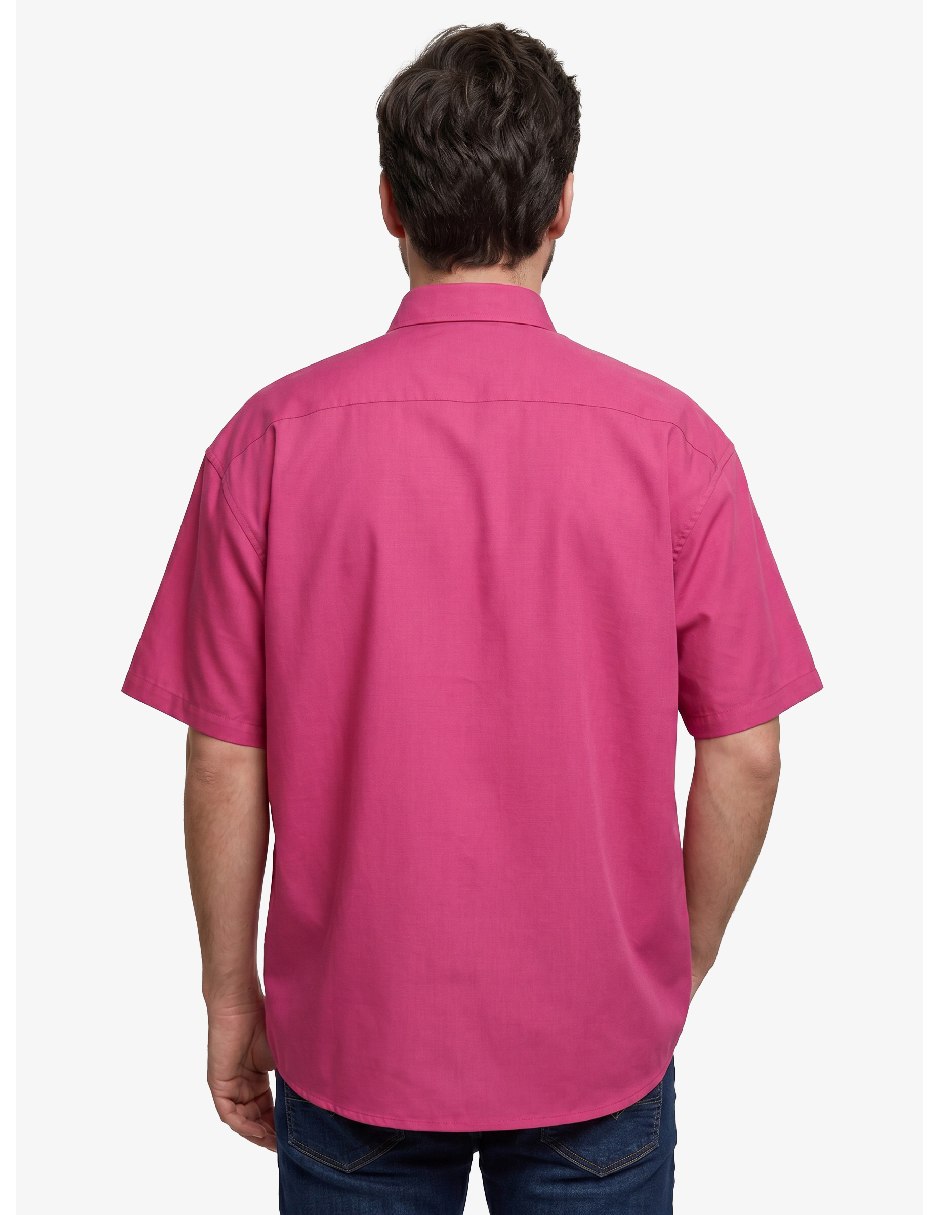 Camisa casual manga corta para hombre 6