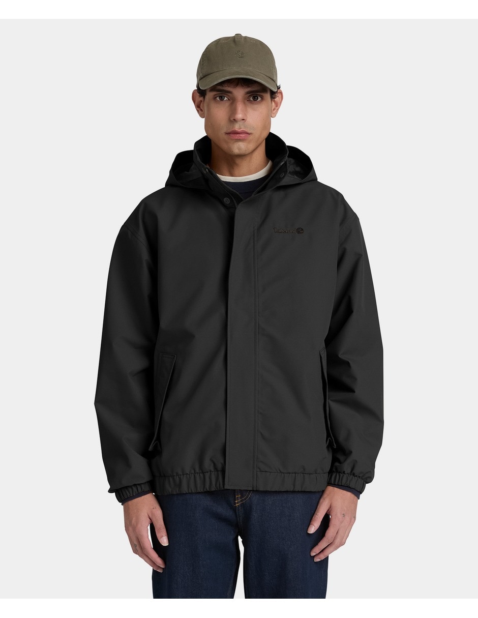 Chamarra casual impermeable de mezclilla para hombre 1