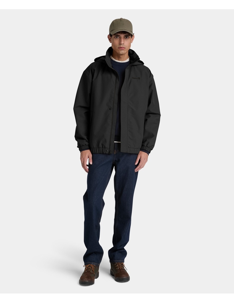 Chamarra casual impermeable de mezclilla para hombre 2