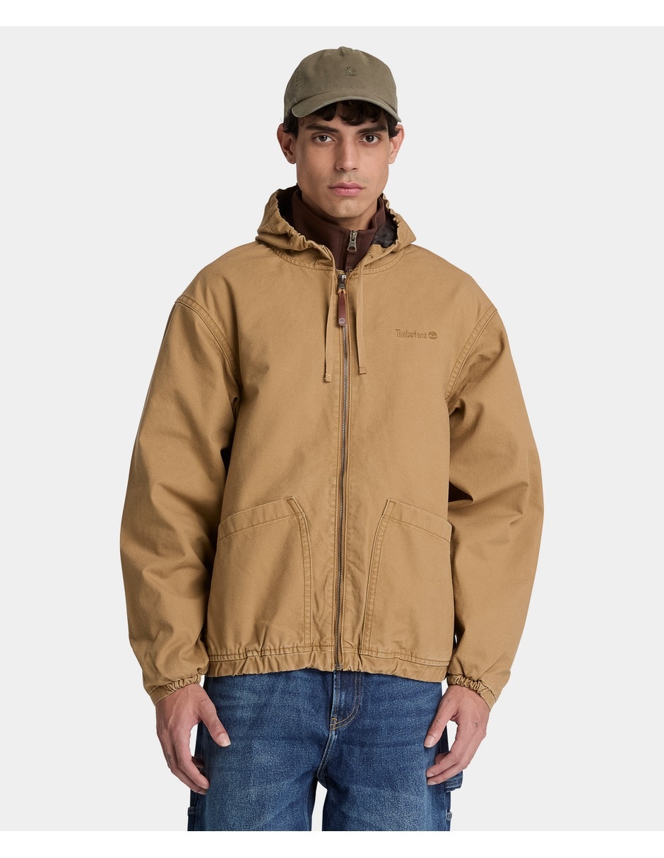 Chamarra bomber de mezclilla para hombre 1