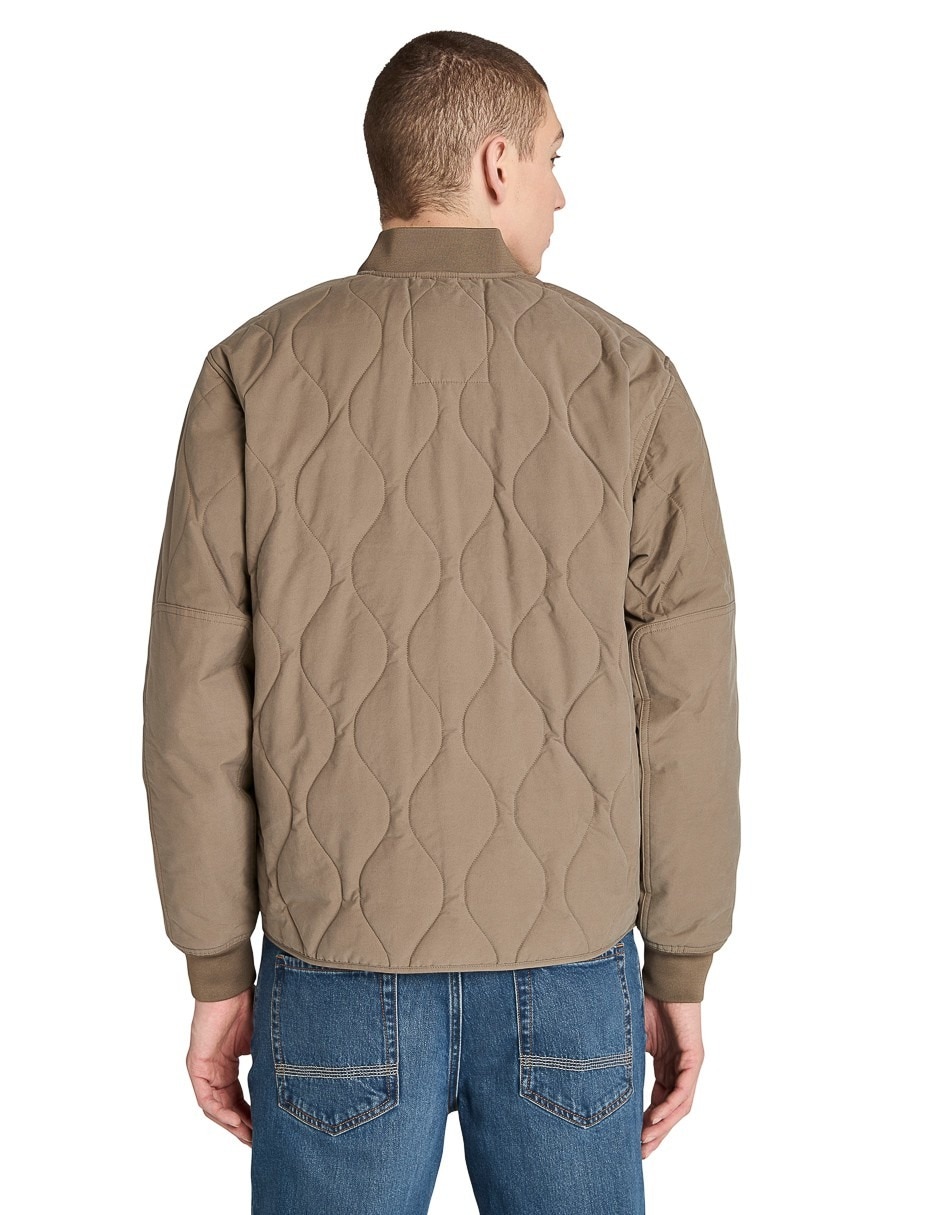 Chamarra casual timberland de algodón para hombre