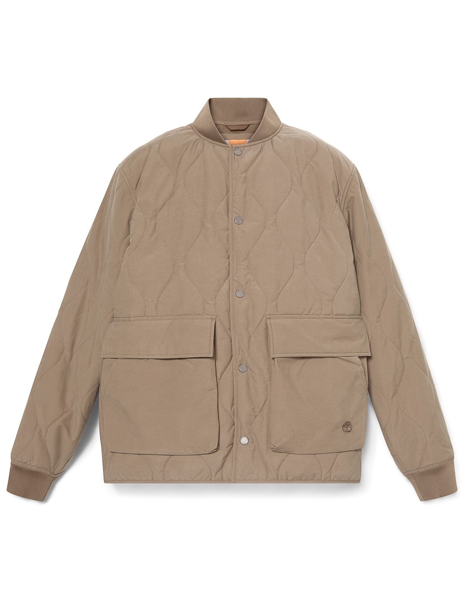 Chamarra casual timberland de algodón para hombre