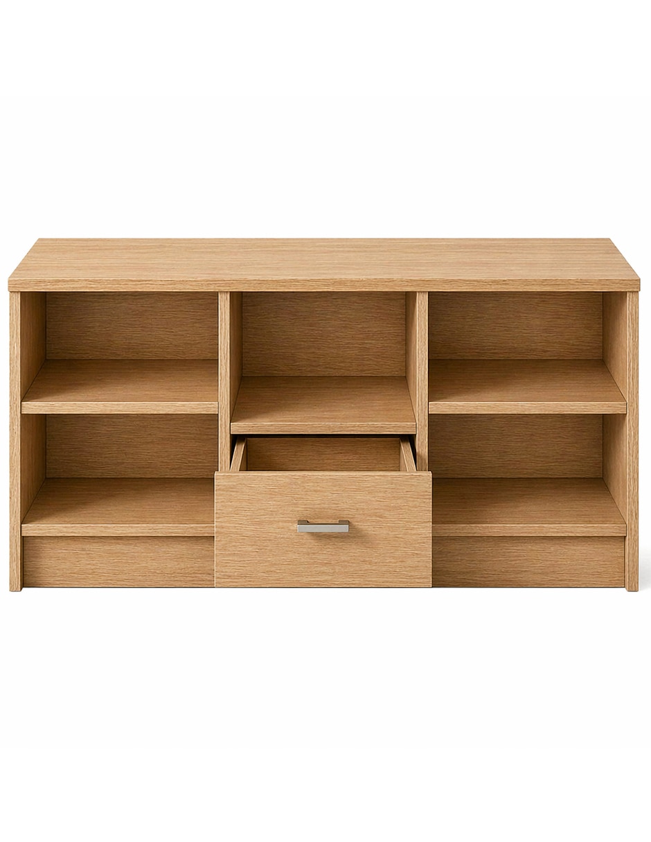 Mueble de tv armable de melamina 6