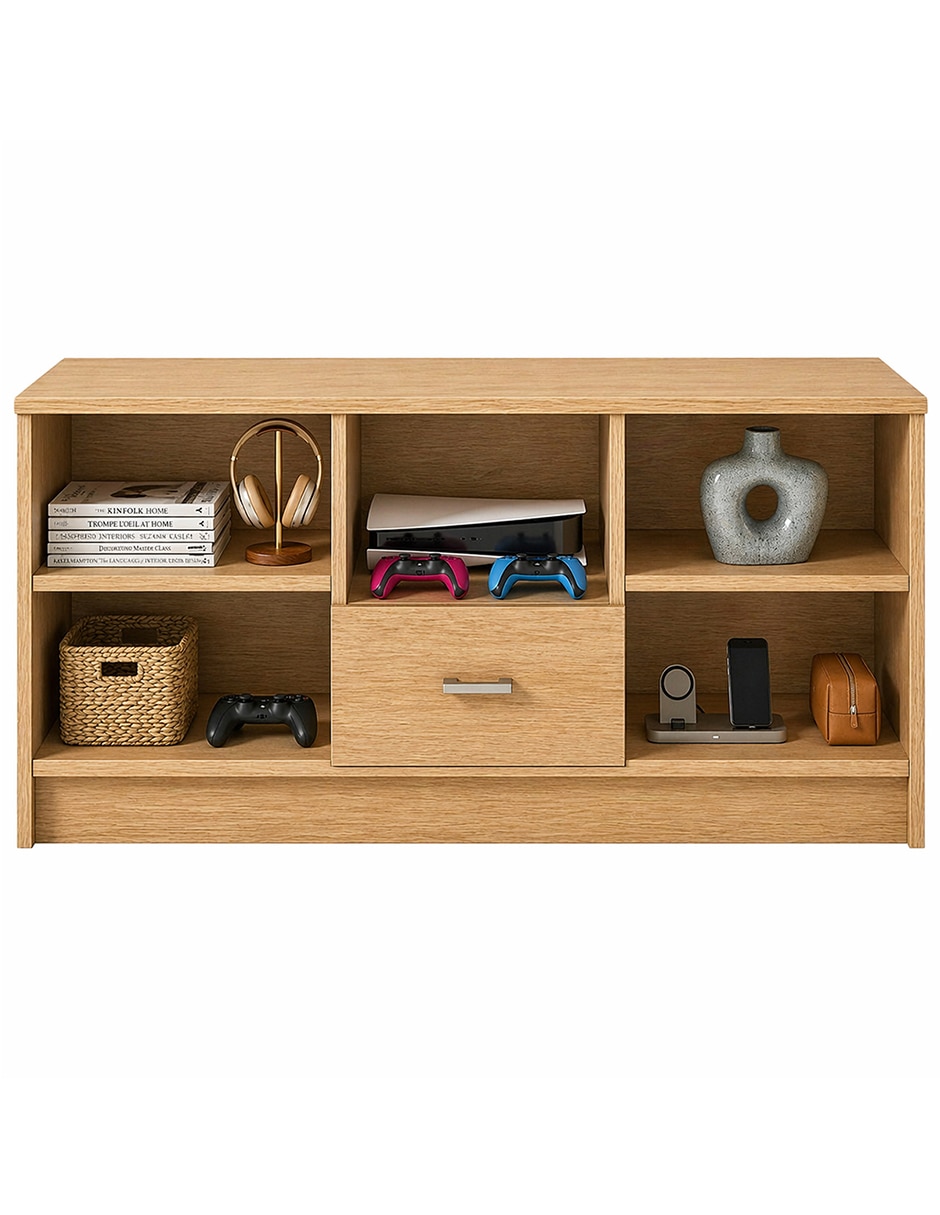 Mueble de tv armable de melamina 7