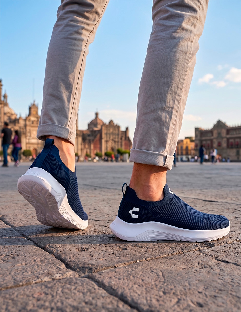 Tenis de piel sotf step para hombre 7