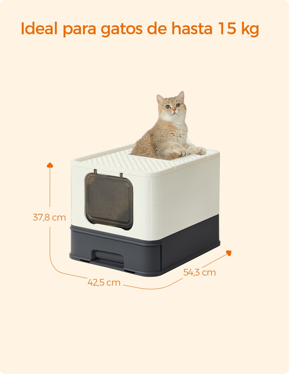 Arenero para gato 8