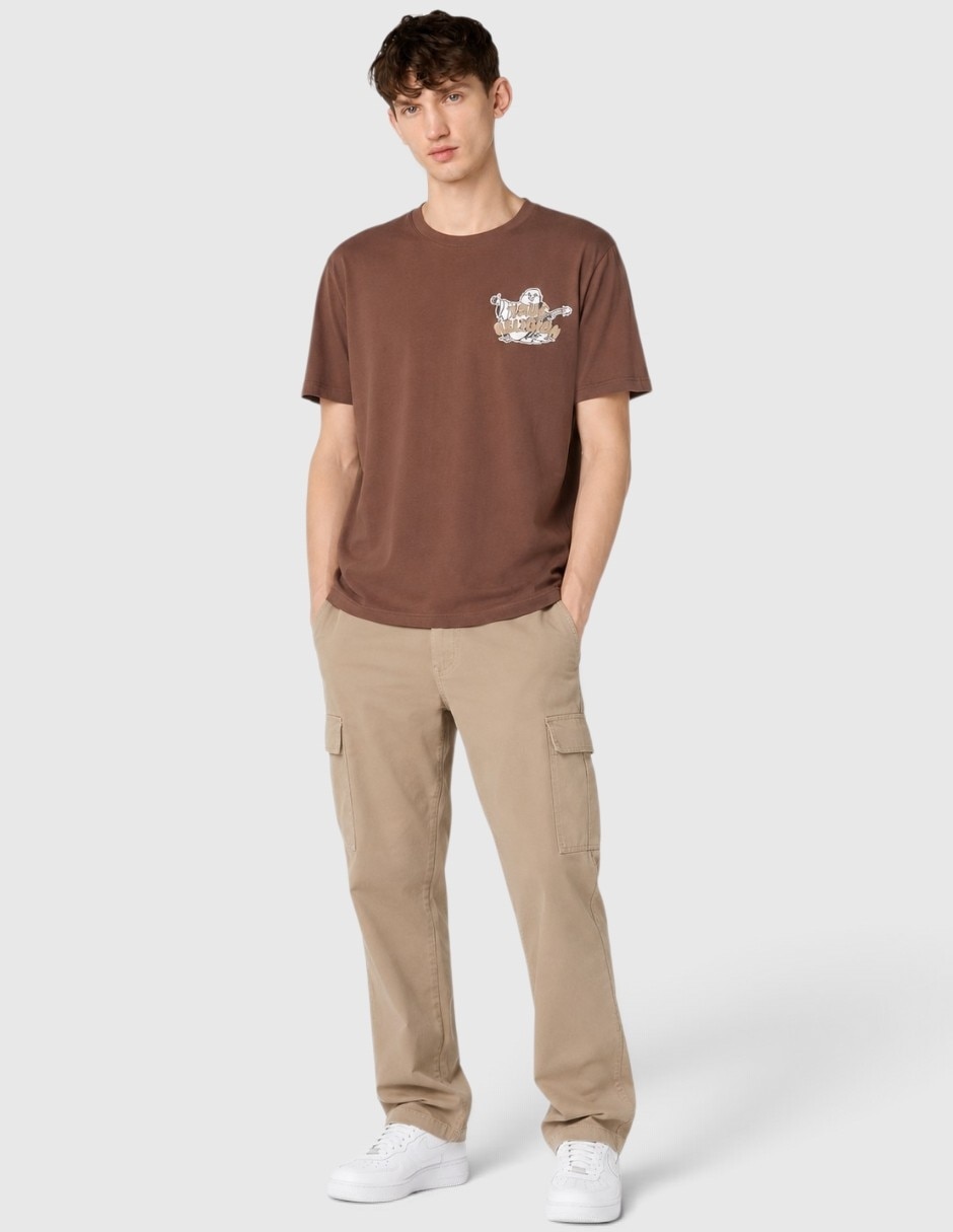 Playera cuello redondo para hombre
