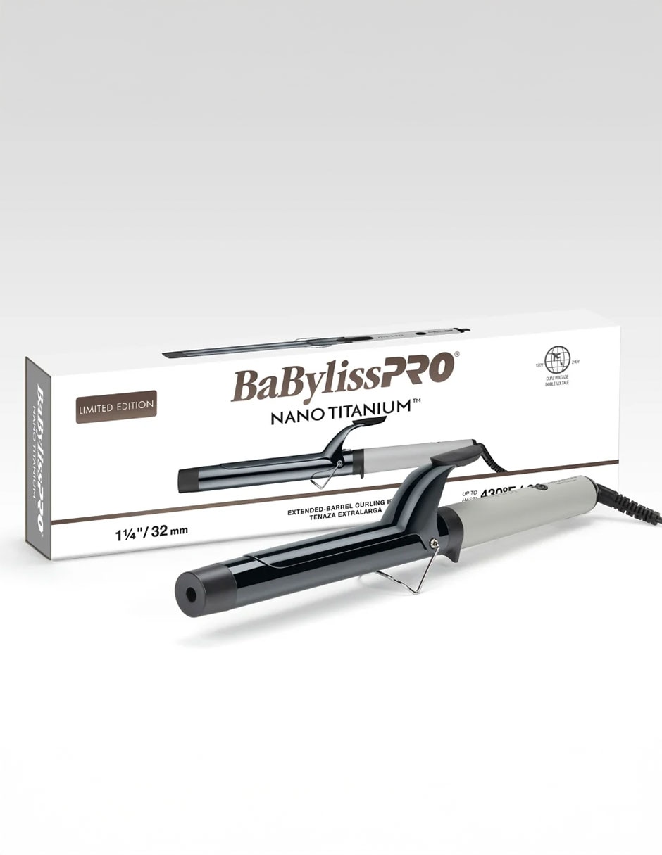 Rizadora de cabello Bntw125xlgyes 32 mm de Nano Titanium 6