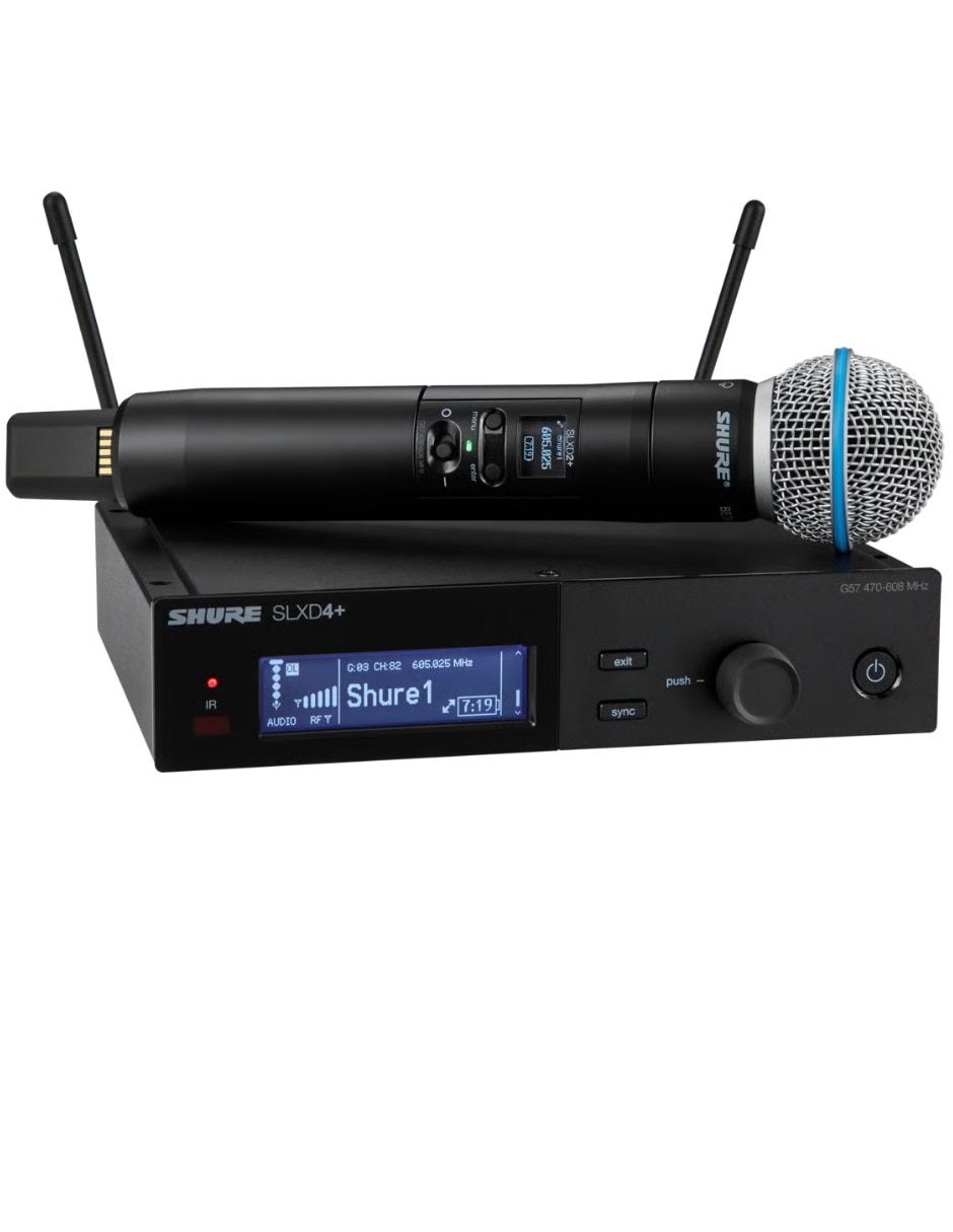 Set micrófono SLXD24+/B58-G57 Inalámbrico