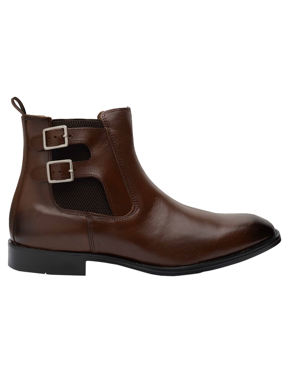 Bota de piel para hombre