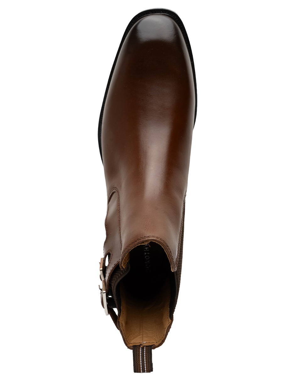 Bota de piel para hombre