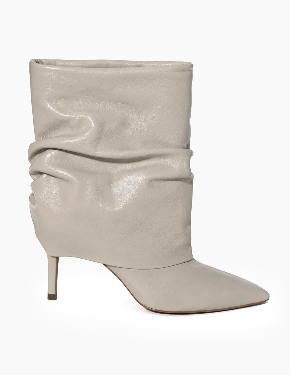 Botín Arriba del tobillo Minimal Sculpt de Piel bovino para mujer Botín Arriba del tobillo Minimal Sculpt de Piel bovino para mujer