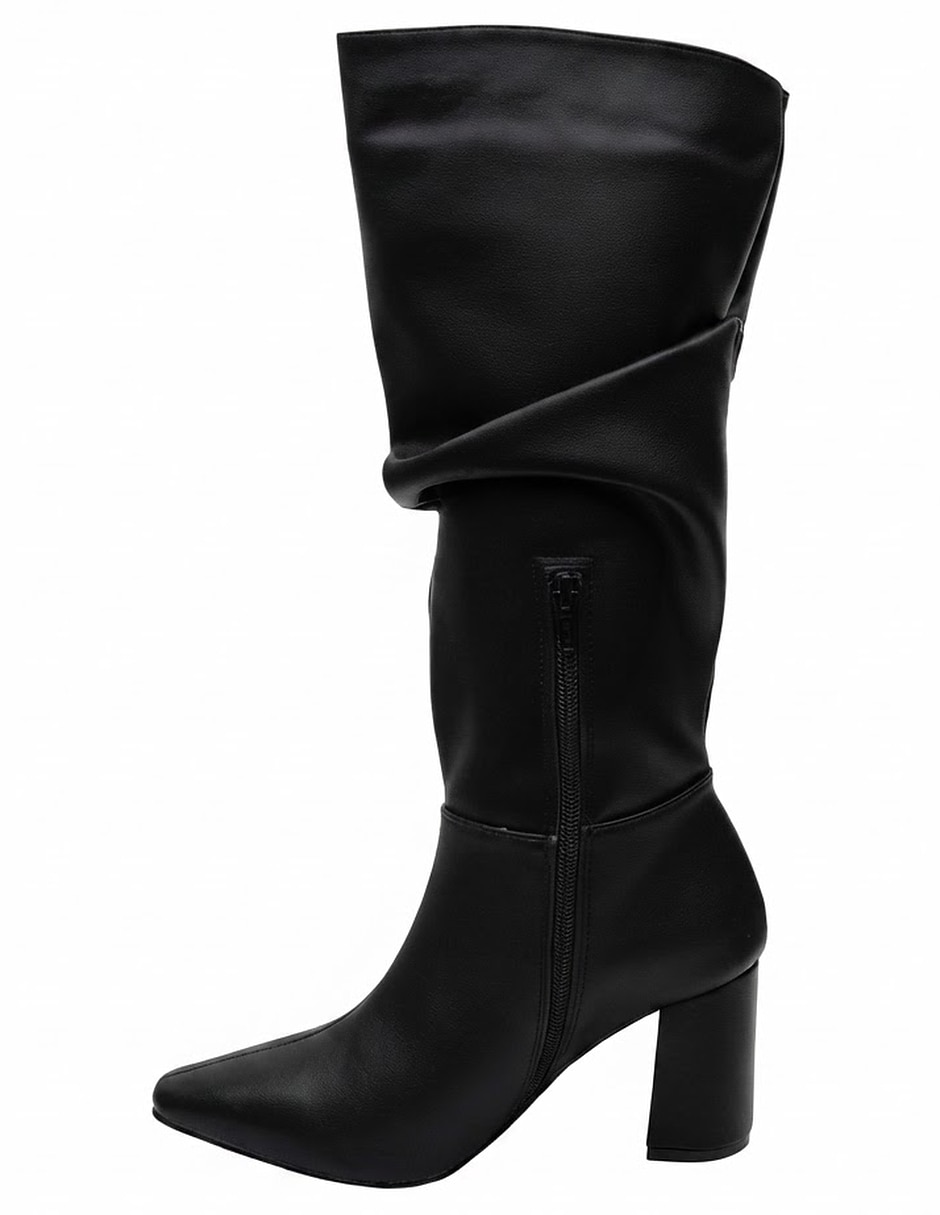 Bota Abajo de la rodilla de Gamuza para mujer 1